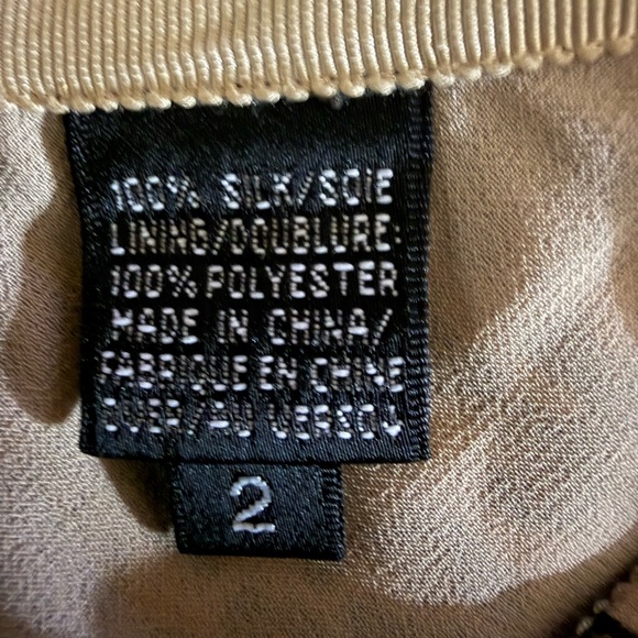 Dana Buchman Animal Print Skirt - Picture 4 of 5